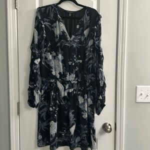 WHBM Floral Dress - L